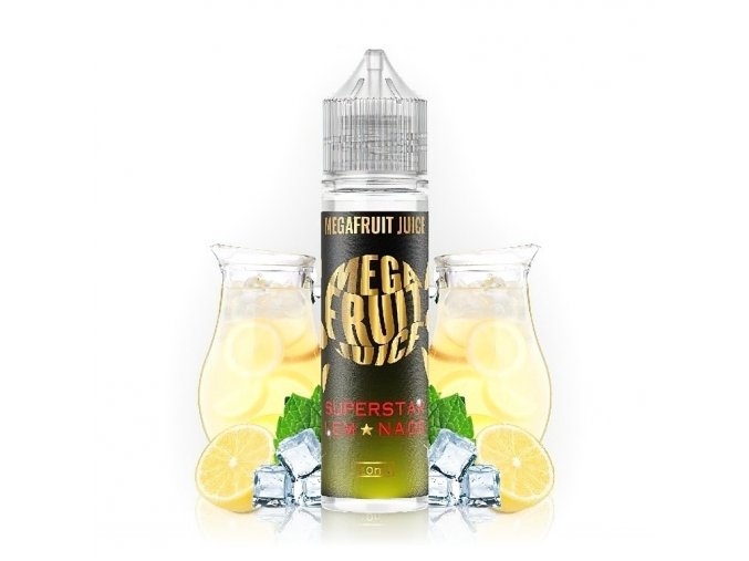 Megafruit Juice - S&V - Superstar Lemonade (Limonáda) - 10ml, produktový obrázek.