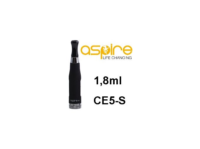 aSpire CE5-S BVC Clearomizer 1,8ohm 1,8ml Black