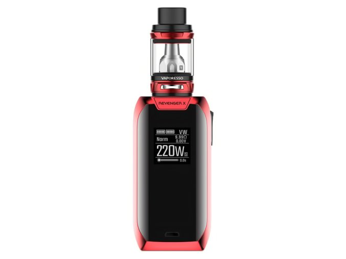 vaporesso-revenger-x-220w-set-s-nrg-clearomizerem-cervena