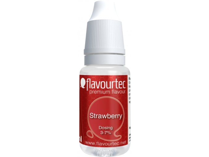 Příchuť Flavourtec Strawberry 10ml (Jahoda)