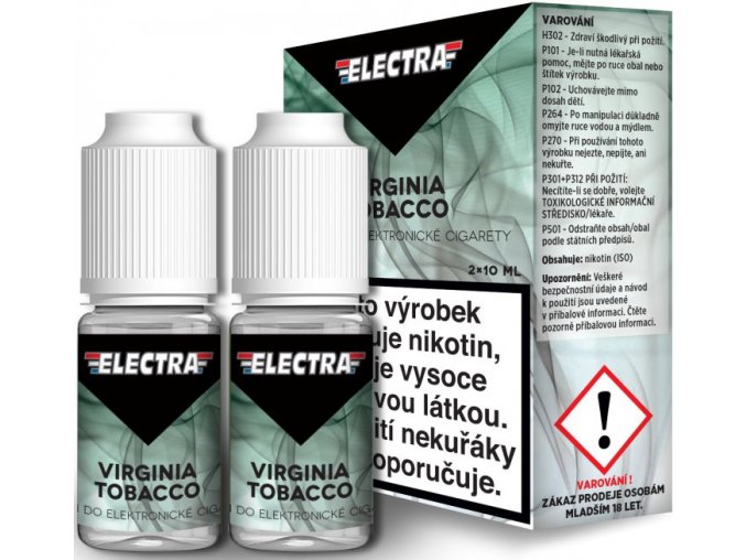 Liquid ELECTRA 2Pack Virginia Tobacco 2x10ml - 12mg