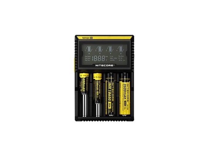 Nitecore D4 nabíječka pro monočlánky