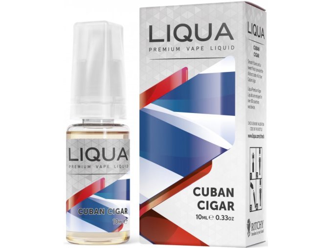 liqua cz elements cuban tobacco 10ml kubansky doutnik