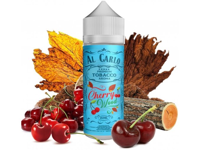 Příchuť Al Carlo Shake and Vape 15ml Cherry Wood