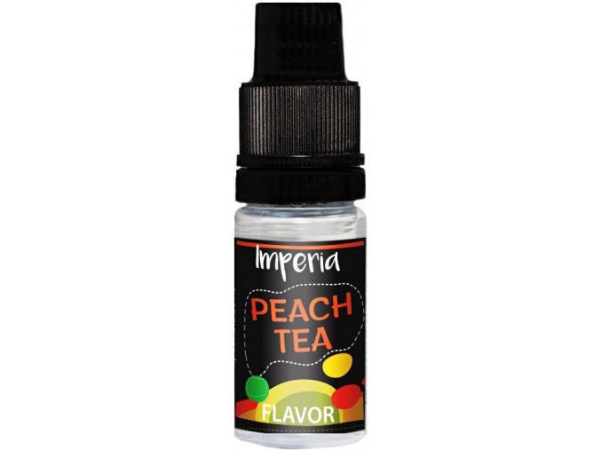 prichut imperia black label 10ml peach tea broskvovy caj