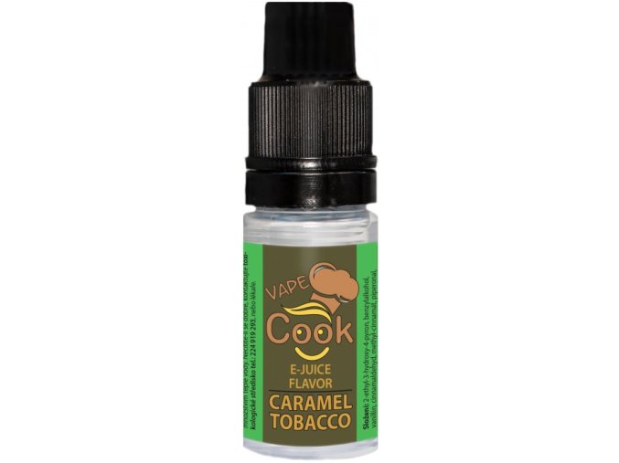 Příchuť VAPE COOK Caramel Tobacco