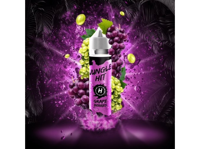 Příchuť Jungle Hit Shake and Vape 12ml Grape Berries