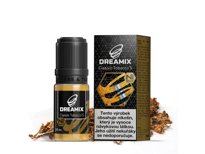 dreamix salt klasicky tabak classic tobacco