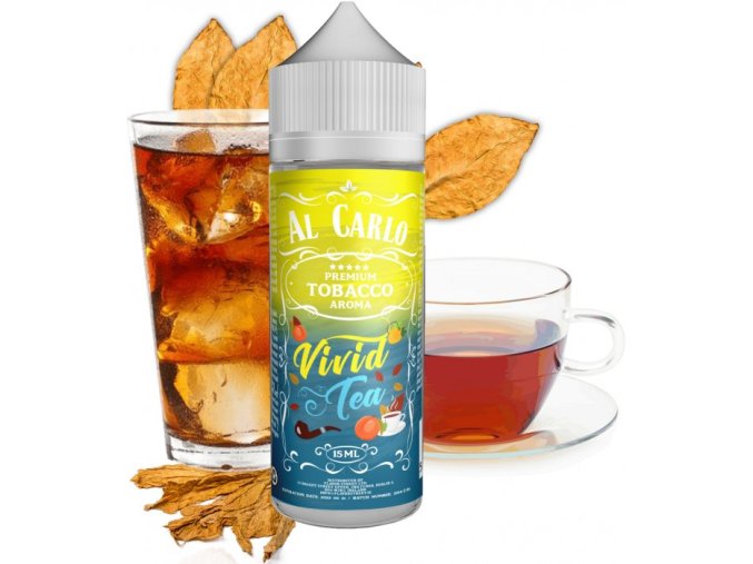 Příchuť Al Carlo Shake and Vape 15ml Vivid Tea