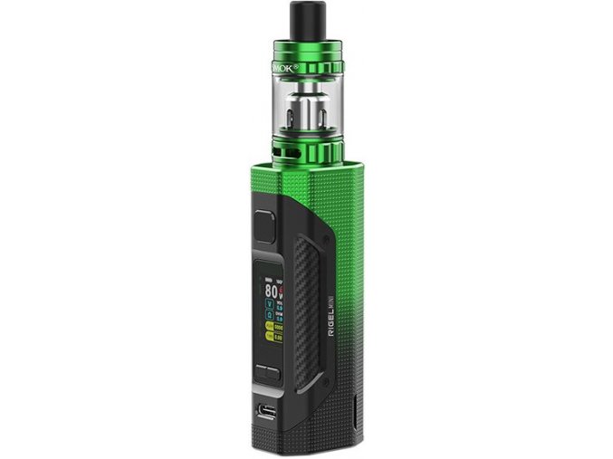 Smoktech Rigel Mini 80W Grip Full Kit Black Green