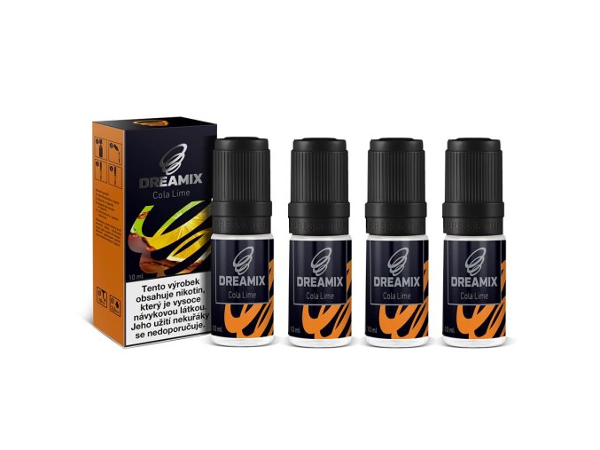 Dreamix Cola s Limetkou 4x10ml