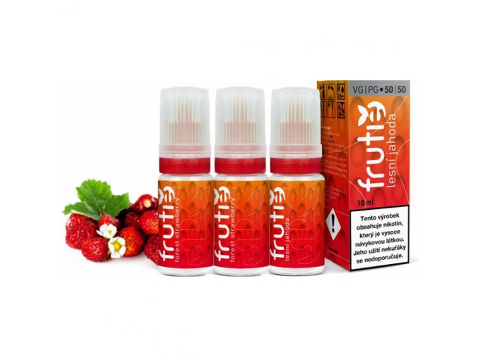 Frutie 50 50 Lesní jahoda 3x10ml