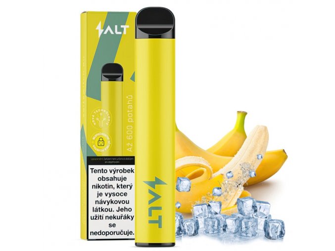 salt switch disposable pod kit banana ice
