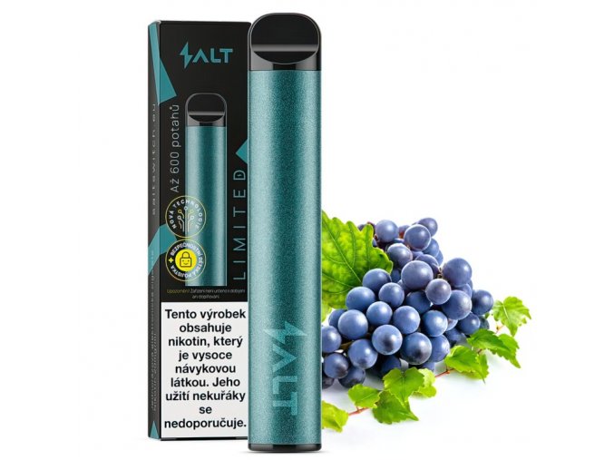 salt switch disposable pod kit grape paradise