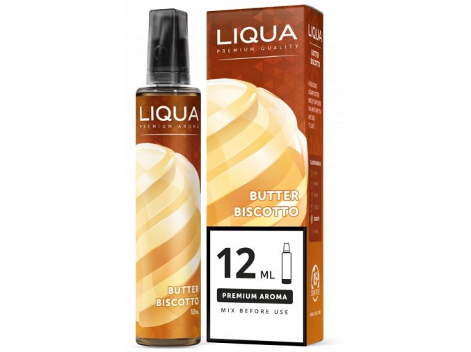 Příchuť Liqua Mix&Go 12ml Butter Biscotto