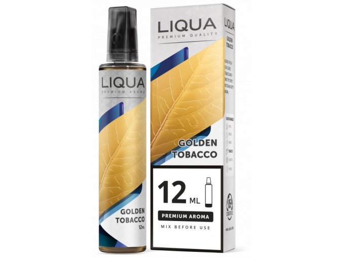 Příchuť Liqua Mix&Go 12ml Golden Tobacco