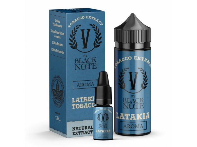 V by Black Note - Příchuť - Latakia Tobacco (Tabák Latakia) - 10ml