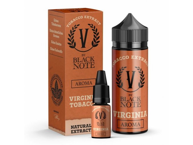 V by Black Note - Příchuť - Virginia Tobacco (Virginský tabák) - 10ml