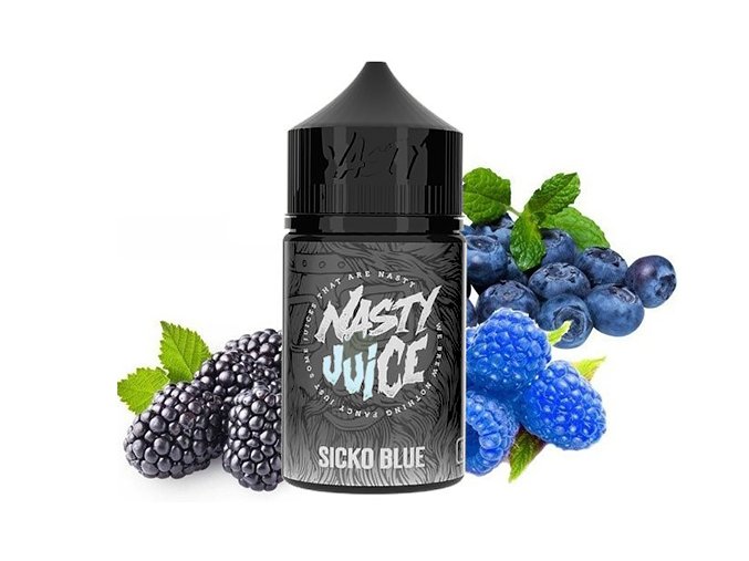 Nasty Juice - Shake & Vape - Sicko Blue (Malinová směs) - 20ml