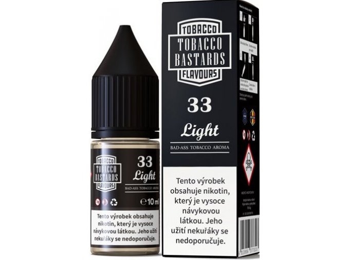Liquid Flavormonks Tobacco Bastards SALT No.33 Light 10ml - 20mg