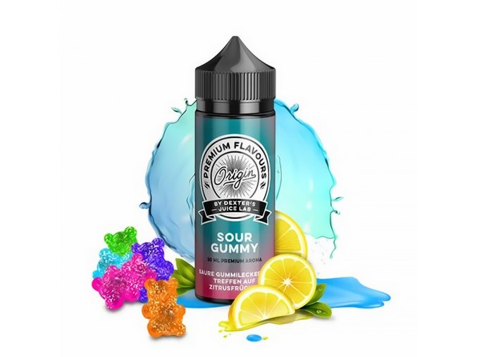 Dexters Juice Lab - Shake & Vape - Sour Gummy (Citrusové želé) - 30ml