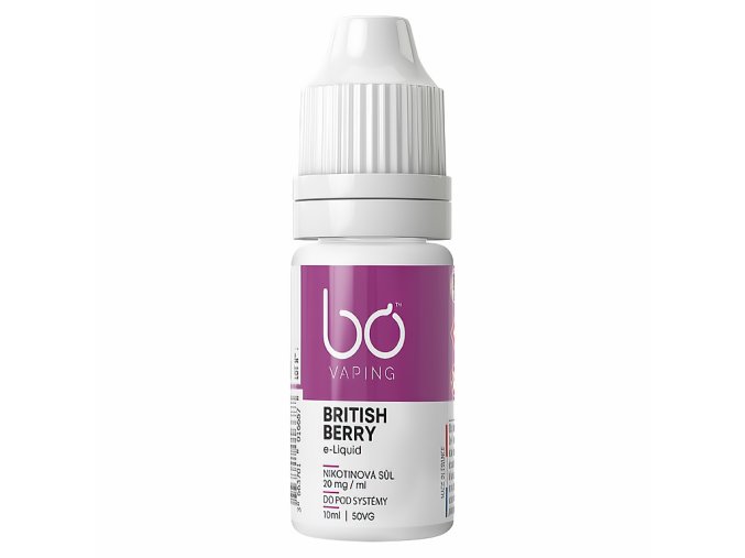 BO - Salt Eliquid - British Berry - 20mg