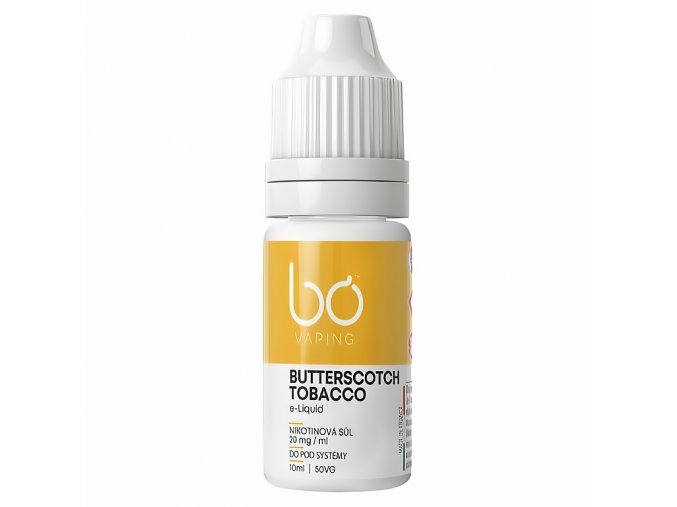 BO - Salt Eliquid - Butterscotch Tobacco - 20mg