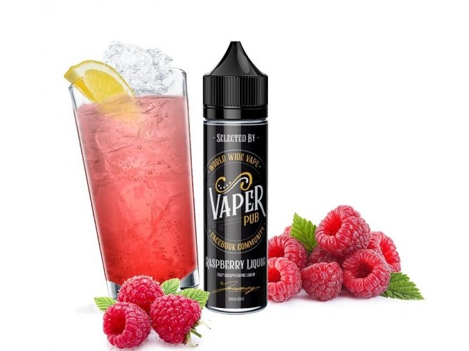 AEON Vaper Pub - Shake & Vape - Raspberry Liquor (Malinový nápoj) - 6ml