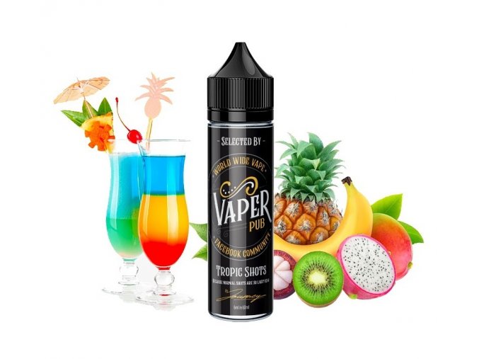 AEON Vaper Pub - Shake & Vape - Tropic Shots (Exotická ovocná směs) - 6ml