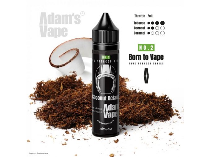 Příchuť Adam´s Vape Shake and Vape 12ml Coconut Octane