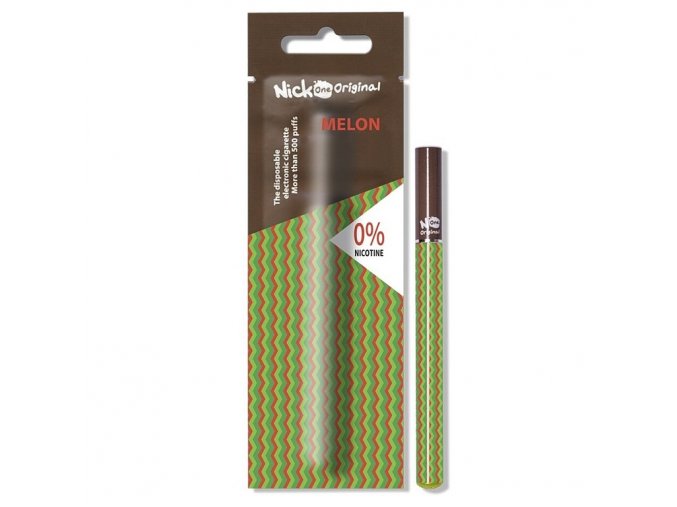 Jednorázová e-cigareta Nick One Original Melon 0mg