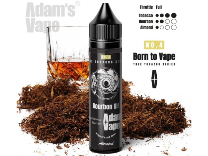 Příchuť Adam´s Vape Shake and Vape 12ml Bourbon Oil