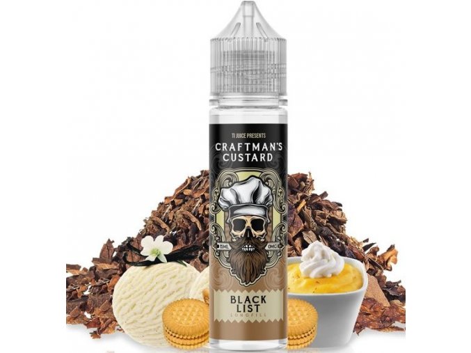 Příchuť Craftmans Custard Shake and Vape 15ml Blacklist