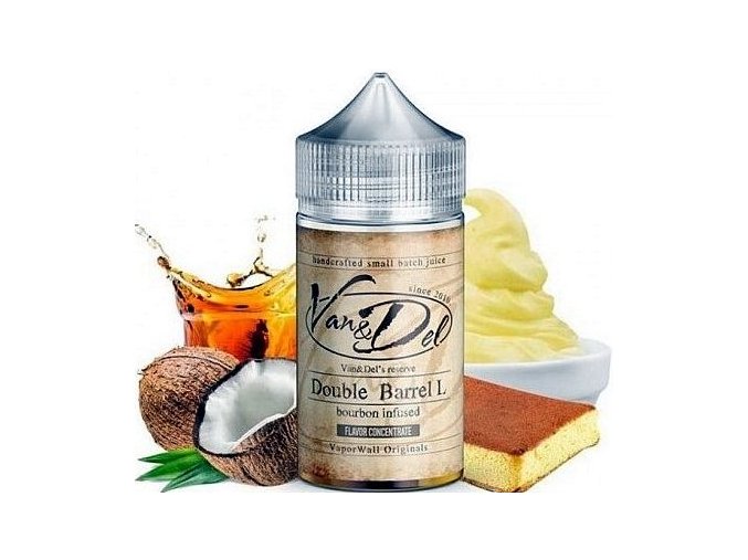 Příchuť Van & Del Shake and Vape 15ml Double Barrel L