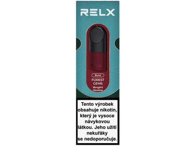 RELX Pod cartridge Forest Gems 18mg 2pack