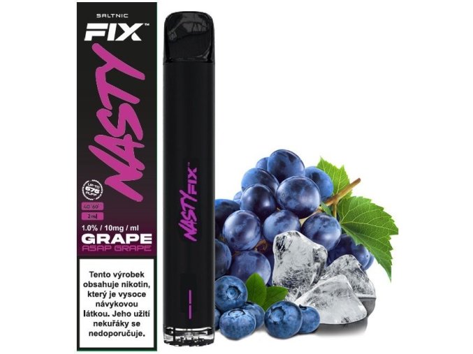 Nasty Juice Air Fix elektronická cigareta Asap Grape 10mg