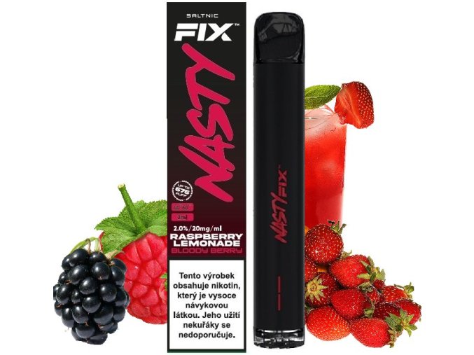 Nasty Juice Air Fix elektronická cigareta Bloody Berry 20mg