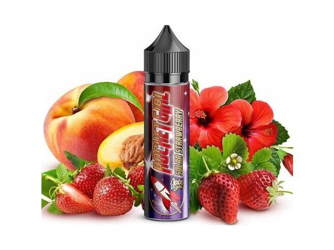 Příchuť Rocket Girl by Jace Liquids Shake and Vape 15ml Solar Strawberry