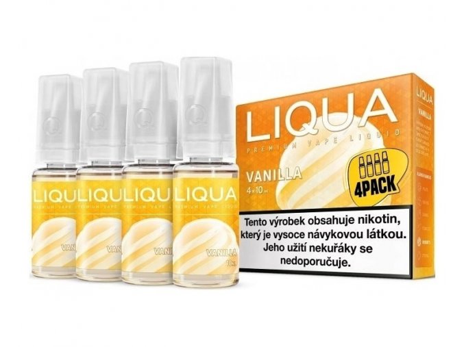 Liqua 4x10 Vanilla 12mg