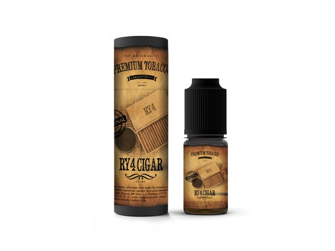 Příchuť Premium Tobacco: RY4 Cigar 10ml