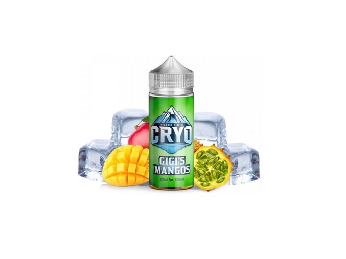 Příchuť Infamous Cryo S&V: Gigi's Mangos (Ledové mango a kiwano) 20ml