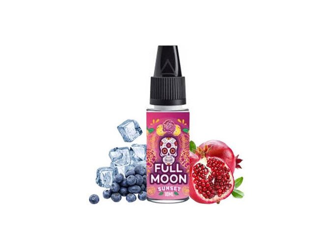 Příchuť Full Moon: Sunset (Chladivé bobule a granátové jablko) 10ml