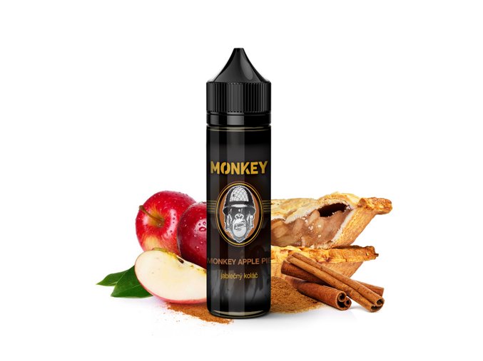 Příchuť Monkey S&V: Monkey Apple Pie (Jablečný koláč) 12ml