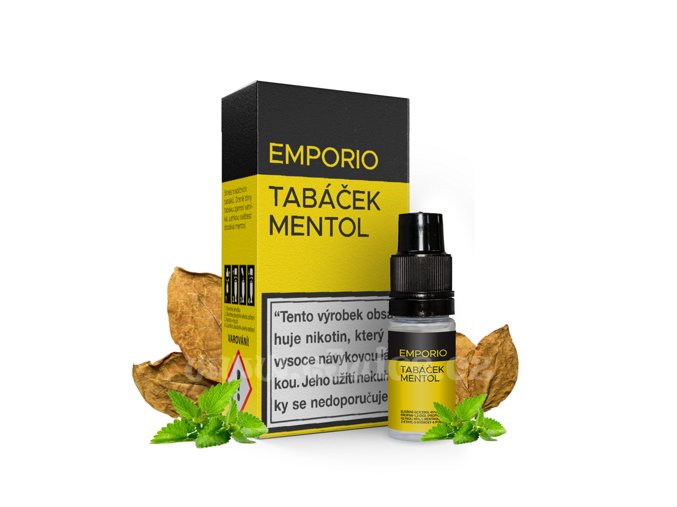 E-liquid Emporio 10ml / 12mg: Tabáček Mentol