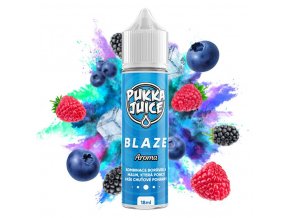 Pukka Juice - Shake & Vape - Blaze (Bobulovité plody s ledem) - 18ml, produktový obrázek.