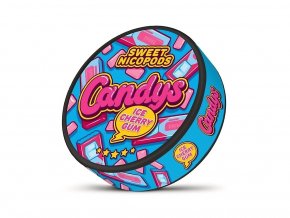 Candys - Ice Cherry Gum, produktový obrázek.