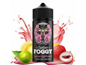 Captain Foggy - Shake & Vape - Lychee Lighthouse - 20ml, produktový obrázek.