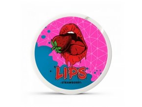 LIPS - nikotinové sáčky - Strawberry - 16mg /g, produktový obrázek.