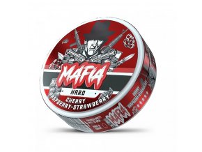 MAFIA - nikotinové sáčky - Cherry, Raspberry, Srawberry - 25mg /g, produktový obrázek.