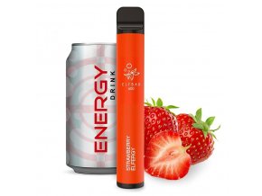 Elf Bar 600 - 0mg - ZERO - Strawberry Energy (Energy drink s jahodou), produktový obrázek.